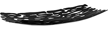 Alessi BM01 B Bark Tafelaufsatz - Stahl, epoxidharzlackiert, schwarz