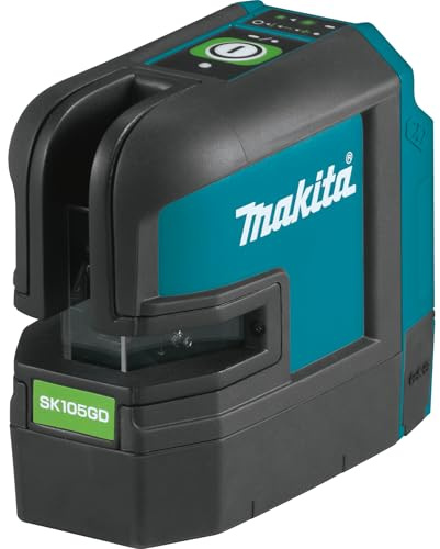 Laser croix 12V CXT à lignes vertes 35 m - MAKITA SK105GDZ