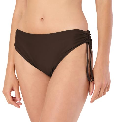 Merry Style Braguitas de Bikini para Mujer Bañadores Bragas de Bikini Parte Abajo Bragas sin Costuras Mujeres Ropa Interior de Verano MSVR2 (Marrón (8157), 44)