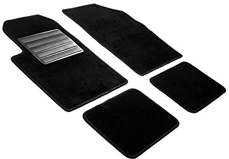 MTM Bali Tapis de Voiture universels en Moquette, Noir