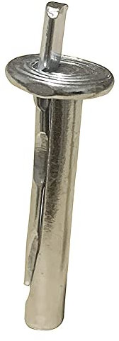 Runxingfu 100 Sets Expansion Scre Ceiling Nail Knock-in Nail Drive-in Type Expansion Screw Concrete Ceiling Hammer Drive Anchors