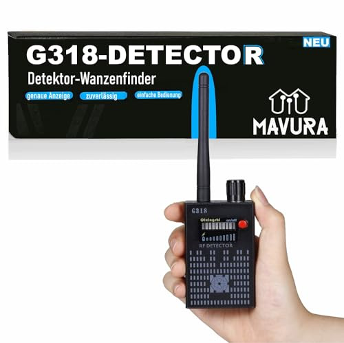 G318-DETECOR Super-Detektor G318 Tracker GPS Detector de chinches GPS (detector de chinches radio teléfono móvil Smartphone WiFi cámara vigilancia)