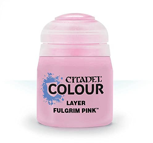 Citadel Games Workshop Fulgrim Pink Paint - Wh Colour - Layer Model Paint - 12ml