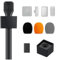 TONOR Impugnatura per Microfono DJI Mic RODE, Supporto per Microfono GO Wireless Portatile, Supporto per Microfono Lavalier, Adattatore per Microfono, per Vlog, Interviste, Podcast, Reportage, TP20