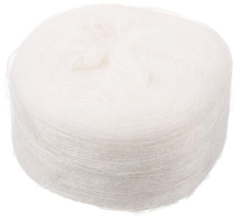 DECORNIJIA Mohair Garn zum Stricken und Häkeln Dickes Vielseitiges Selbstgemacht Garn für Pullover Mützen und Handgefertigte Kinderdecken