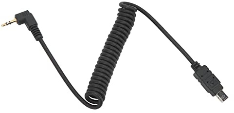 Hidyliu MC DC2 Camera Remote Control Shutter Release Cable for Perfect for Photography 2.5mm N3 Spiral Design 24cm