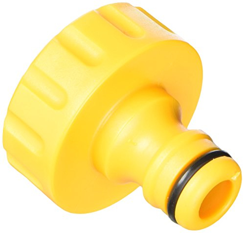 HOZELOCK - Outdoor Tap Connector ø 33.3mm (1) : For Threaded Outdoor Taps, Watertight Connection, Adapter for Connecting a Garden Hose to the Tap, Easy and Robust [2158P0000]