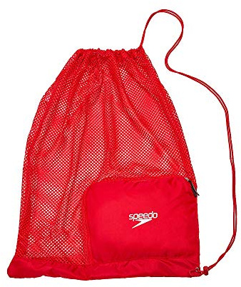 Speedo - Borsa per Attrezzi di Nuoto in Rete, Unisex, per Adulti, Formula Uno