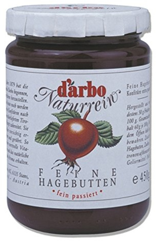 Confettura extra Frutto di Rosa Canina setacc. 450 gr. - Darbo
