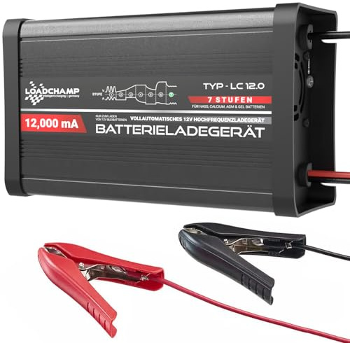 Ladegerät 12V 12A Blei AGM Gel Batterie Solarbatterie Ladegerät Auto Solar