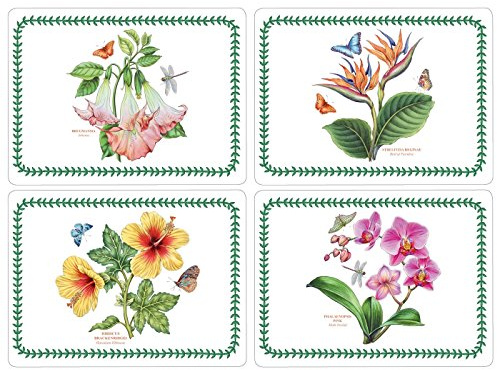 Exotic Botanischer Garten Tischunterlage 4 Stück (m)