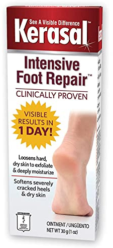 Kerasal Intensive Foot Repair Ointment 1 oz (Pack of 2)