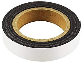 Magflex® Flexibler Magnetstreifen Mit Standard - Selbstklebstoff Für Eine Vielzahl von Leichten Anwendungen - 25mm Breit - 5M Länge