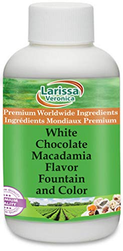 White Chocolate Macadamia Flavor Fountain and Color (8 oz, ZIN: 528266) - 2 Pack