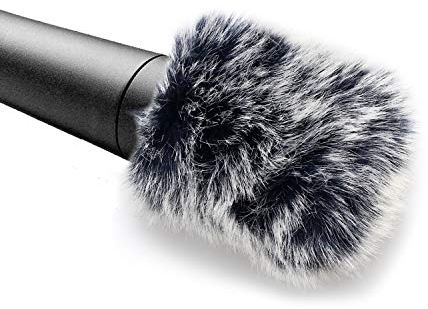 YOURSHARES Microphone Windscreen Muff Windjammer Pop Filter - Mikrofon Fell Windschutz Pop-Schutz für Shure SM-57 Dynamische Instrumenten Mikrofon