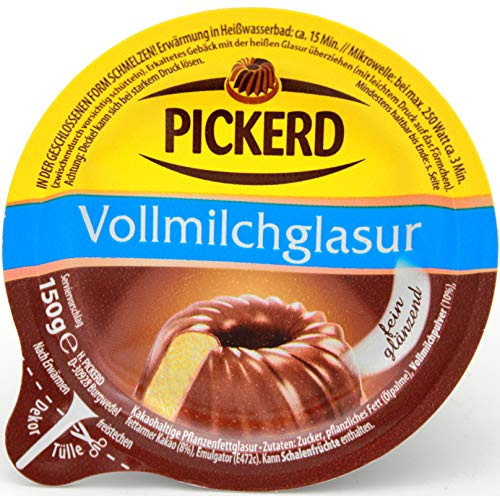 Pickerd Vollmilchglasur, 5er Pack (5 x 150g)