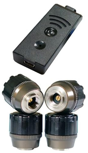 TireMoni STM-572-S4X-2 Smartphone TPMS Kit, 4 Sensoren bis 12,5 Bar.