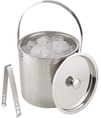 BUTLERS ON ICE Eiseimer mit Zange Höhe 21cm