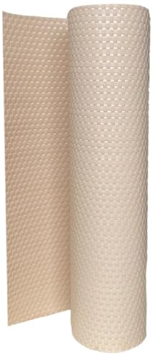 workingHOUSE Balkon Sichtschutz Meterware 80cm Beige, Polyrattan | Meterware nach Bedarf zuschneidbar, UV-beständig, ohne Bohren montierbar