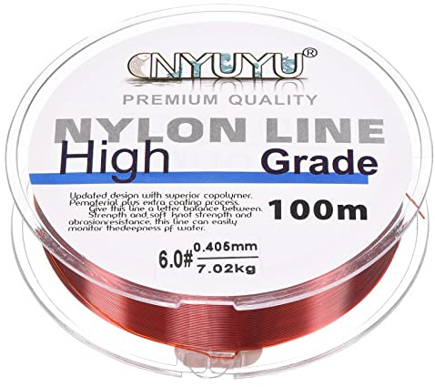 PATIKIL Nylon Fishing Line Monofilament String Wire Fluorocarbon Coated for DIY Craft