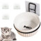 Ciotole da appendere per gatto，Ciotola in Ceramica per Cani e Gatti, Ciotole per Alimenti Prevenire il Trabocco,Adatto a Gatti e Cuccioli