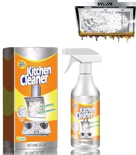 Kitchen Foam Cleaner, 2024 Neu Multi-Purpose Kitchen Cleaner Spray, Kitchen Foam Cleaner Spray, Foam Cleaner All Purpose Heavy Duty, Easy to Use All-Purpose Cleaner for the Home (1)