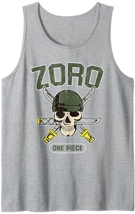 Chapeau de paille One Piece Pirate Hunter Roronoa Zoro Logo Anime Débardeur
