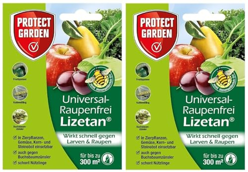 2 X 9ml Universal-Raupenfrei Lizetan