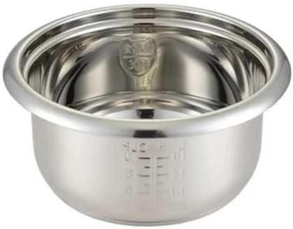 1L 304 Stainless Steel Rice Cooker Inner Container Non Stick Cooking Pot Replacement Rice Cooker Liner