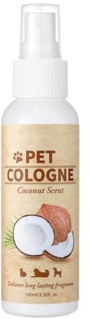 Perfume para cachorros, perfume para mascotas para perros, colonia para perros, 100 ml, colonia natural para gatos y gatos, fragancia portátil para cachorros