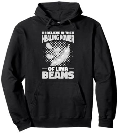 Lima Bean Funny Planting Vegetable Seeds Pullover Hoodie