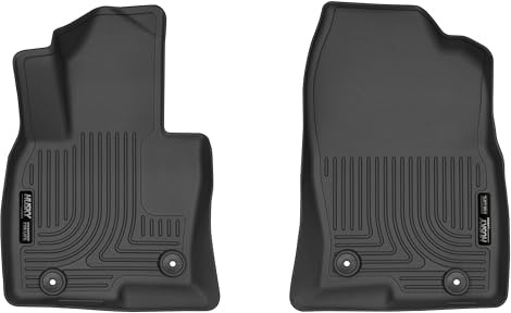 Husky Liners Weatherbeater Floor Mats | Fits 2016-2023 Mazda CX-9 | Front Row, 1-pc Black - 15991