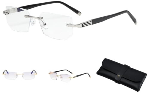 Kuisoe Autofokussierende, blaulichtschützende hochauflösende Progressivbrille, automatisch sehstärkenanpassende Brille, intelligente Fern-Nah-Zoom-Brille