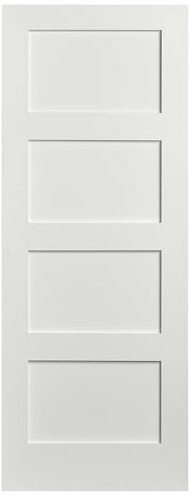 Internal Door Shaker Door White Primed Solid Core Interior Door
