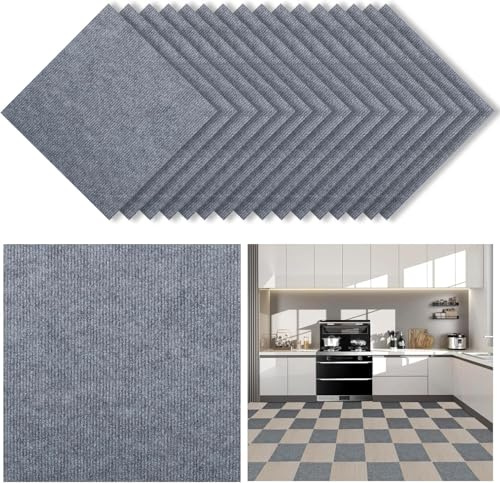 Pegatinas decorativas para azulejos, Losetas De Alfombra Autoadhesivas 30x30cm Multicolor Paquete 5 A 50 Losas