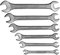 Connex COX513617 Set de clés plates 6 pièces, Argent, 6-17mm