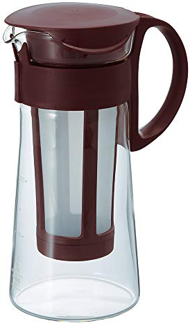 Hario Cafetière Mizudashi Cafetera Mini-marrón, 600ml capacitad