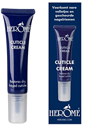 Herome Crema Riparatrice per Cuticole - ripristina le cuticole secche e danneggiate con effetti antinfiammatori - 13.5ml.