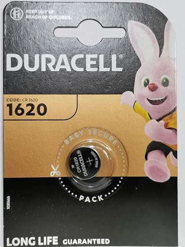 DURACELL Electronics CR REIHE 3V LITHIUM - CR1616 / CR1620 / CR2016 / CR2025 / CR2032 / CR2430 / CR2450 (CR1620)