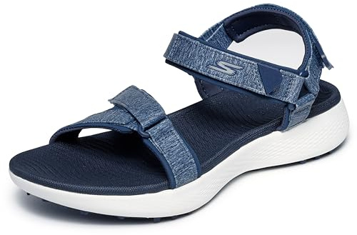 Skechers Dam 600 Spikless Golf Sandal, Marinblå/Vit, 40 EU