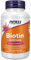Now Foods, Biotin, 5.000mcg, Vitamina B7, Alta Dosis, 120 Cápsulas veganas, Probadas en Laboratorio, Sin Gluten, Sin Soja, Vegetarianas, No GMO