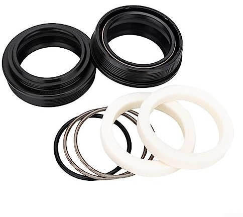 HEIBTENY Mountain Bike Fork Oil Seal Kit Shock Oil Seal Seals Damping Oil Replacement, Fork Dust Seal, 30-40 mm for Rockshox/for Manitou/for SR for Suntour Parts