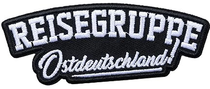 Spaß Kostet Aufnäher Aufbügler Patch Reisegruppe Ostdeutschland