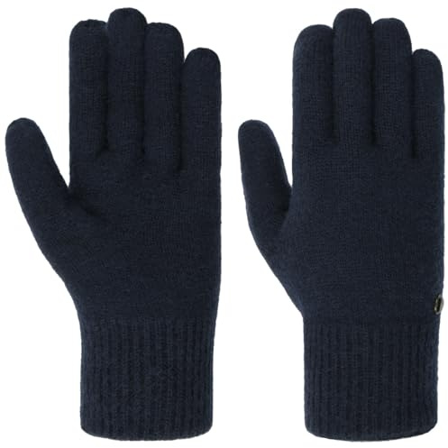 Roeckl Wollhandschuhe mit Kaschmir Handschuhe Fingerhandschuhe (8 HS - dunkelblau)