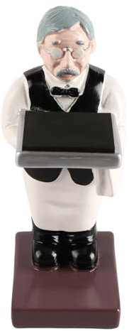 Sarini Grandpa Housekeeper Watch Stand Jewelry Display Unique Old Housekeeper Watch Holder Stylish Wrist Watch Organizer for Home Storage and Tabletop Decor