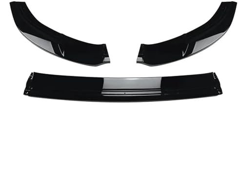 Auto Frontspoiler Für Vw Für Golf 7 MK7 Für GTI Für GTD Für GTE R Für 2012-2018 MK7 Auto Vordere Stoßstange Lip Untere Splitter Diffusor Körper Kit Spoiler Trim Vordere Stoßstange Unten(Gloss Black)