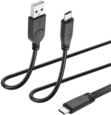 JSADZKJ USB C a USB+USB C Splitter Charger Cable,Tipo-C a USB Sound Card Splitter Cable 2 en 1 USB C Male OTG Cable,Soporte Teléfono,Tarjeta de sonido,para Live Streaming,Karaoke 3.28Ft