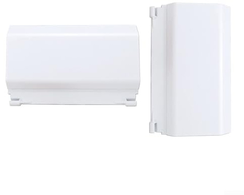 S-20 Lot de 2 volets de rechange en plastique pour porte de piscine 12,7 x 20,3 x 1,9 cm pour stabilisation du débit d'eau, hygiène de la piscine