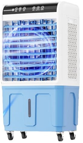 Condizionatore Portatile Raffreddatore d'aria 3 in 1 Climatizzatore Portatile Silenzioso con 120° Oscillazion 3 Velocità Climatizzatore 20/30/40 L Condizionatori a Evaporazione per Casa Ufficio