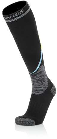 Howies Hockey - Pro Style Skate Socks - Medium (Mens 6-9.5) - Reinforced Ankle Padding and Moisture-Wicking Material - Premium Ice Hockey Socks